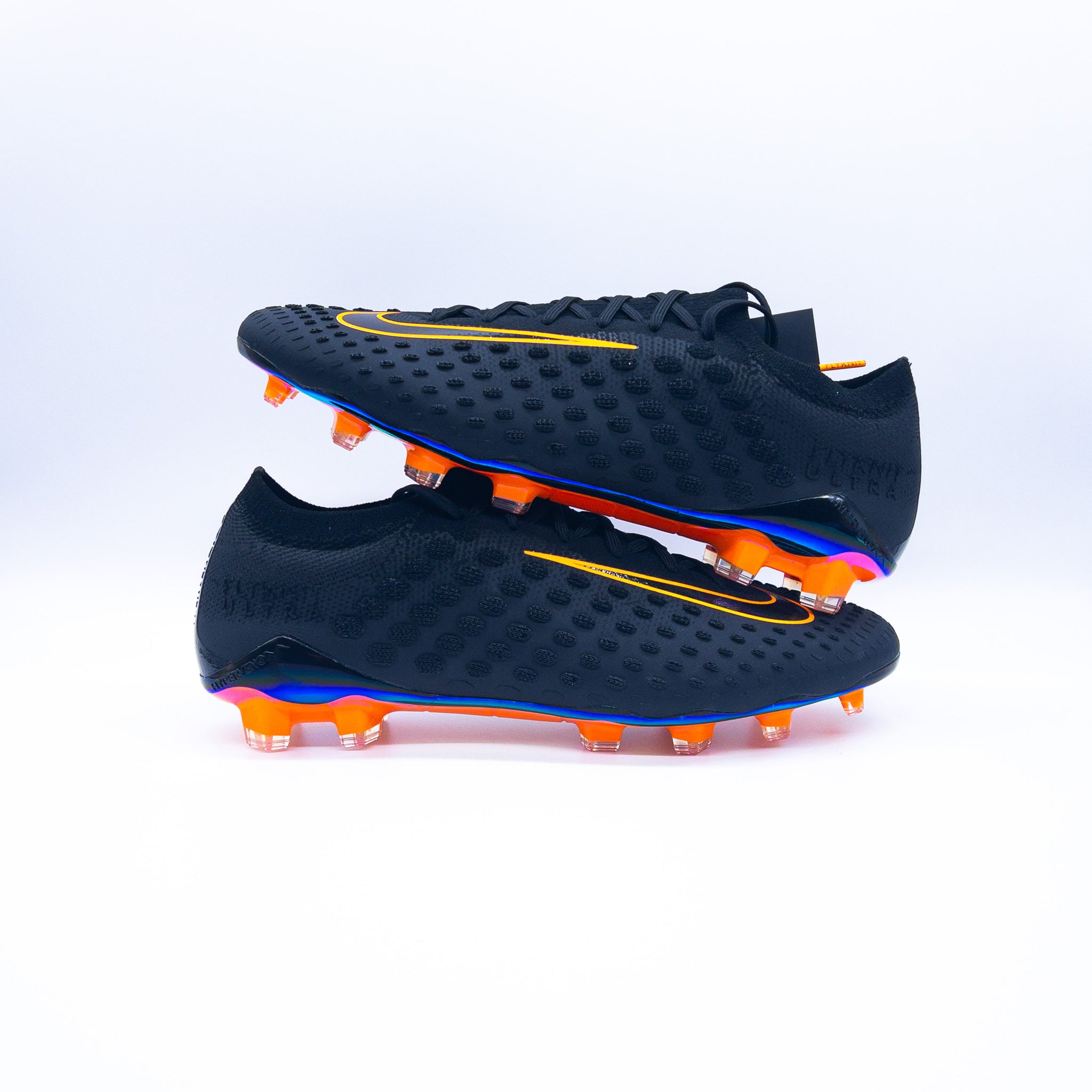 Nike hypervenom blue sales orange